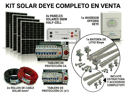 Kit Solar OFFGRID 1