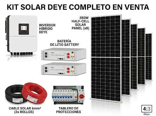 Kit Solar Hibrido 2